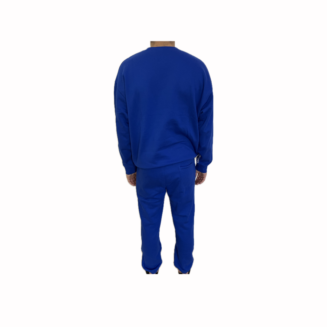 Am Israel Chai Royal Blue Sweatpants - UNISEX
