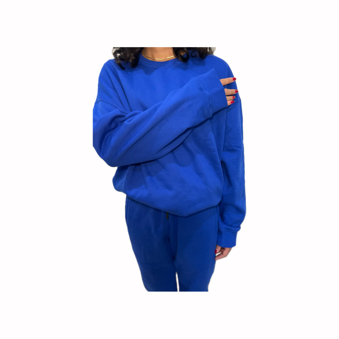 Am Israel Chai Royal Blue Set - UNISEX