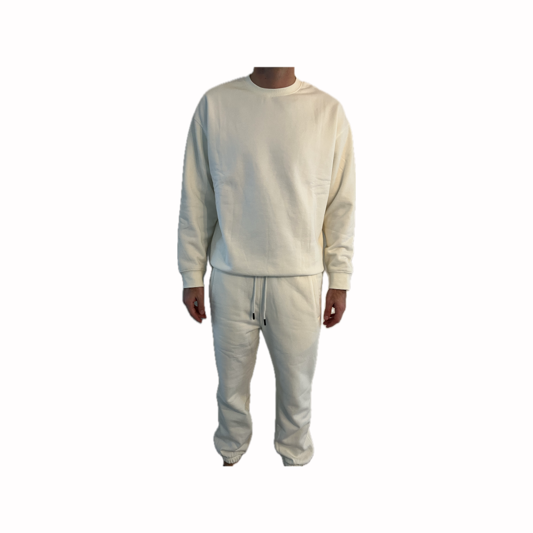 Am Israel Chai Off White Sweatshirt - UNISEX