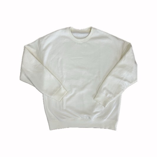 Am Israel Chai Off White Sweatshirt - UNISEX